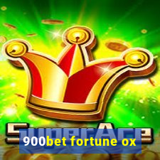 900bet fortune ox